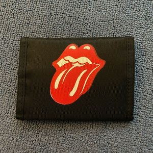 The Rolling Stones Velcro wallet vintage